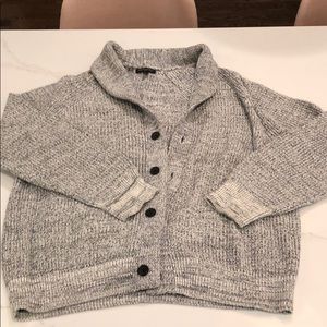 Banana Republic Grey Shawl Cardigan XXL